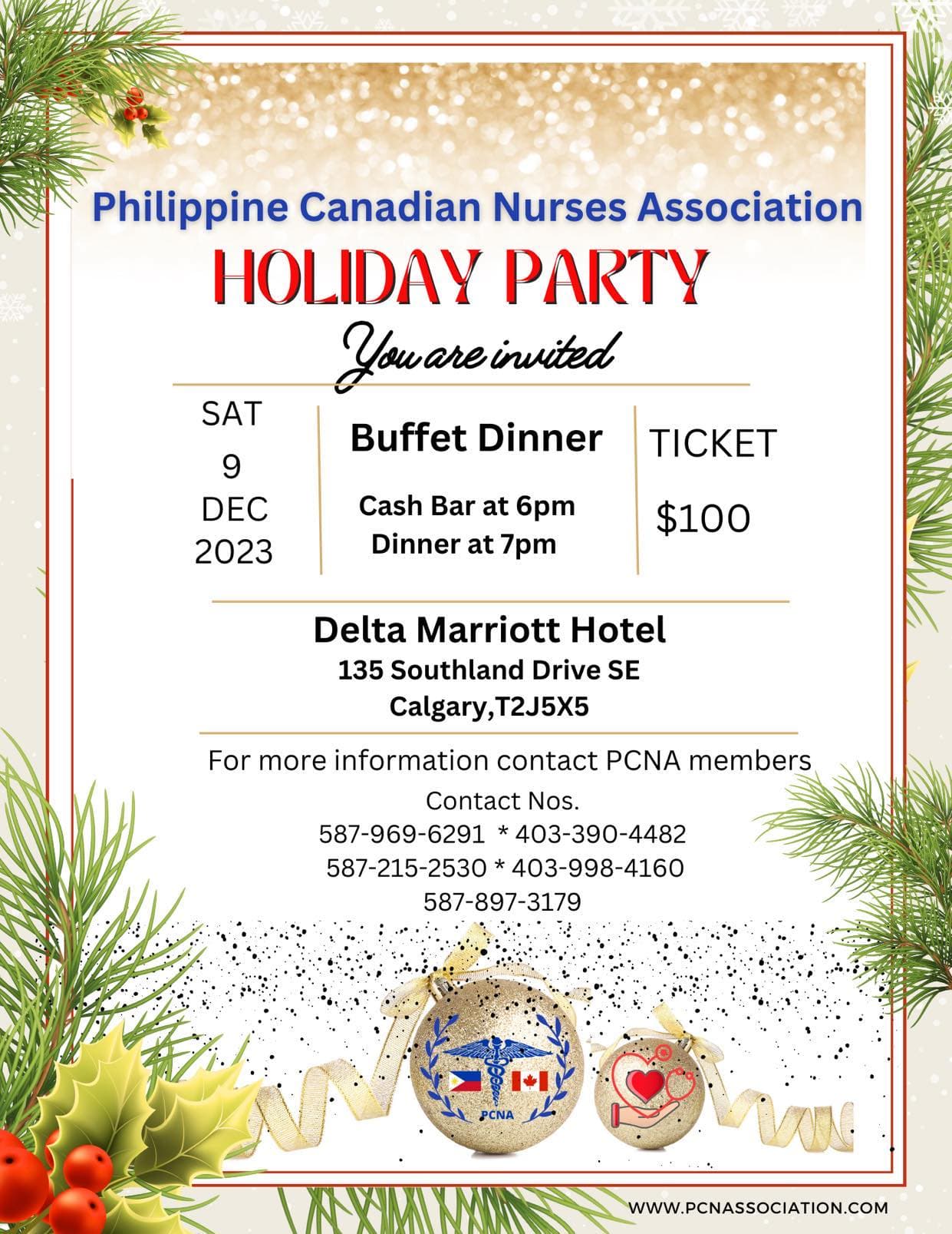 PCNA 2nd Annual Holiday Party